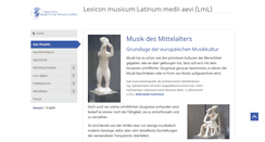 Desktop Screenshot of lml.badw.de