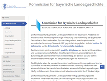 Tablet Screenshot of kbl.badw.de